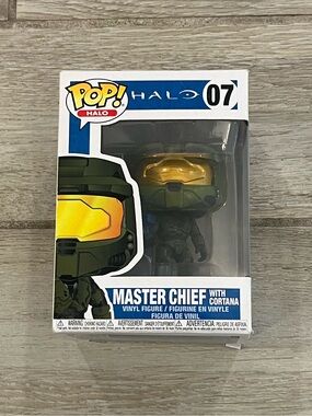 Funko Pop! Halo #07 Master Chief with Cortina Vinyl Figure